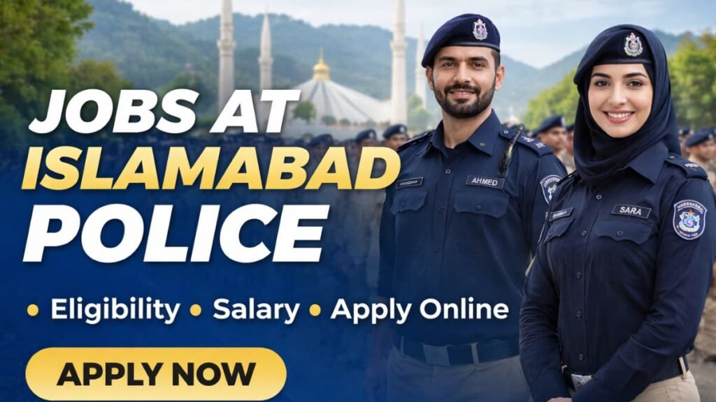 Jobs at Islamabad Police 2026 – Official Guide to Apply