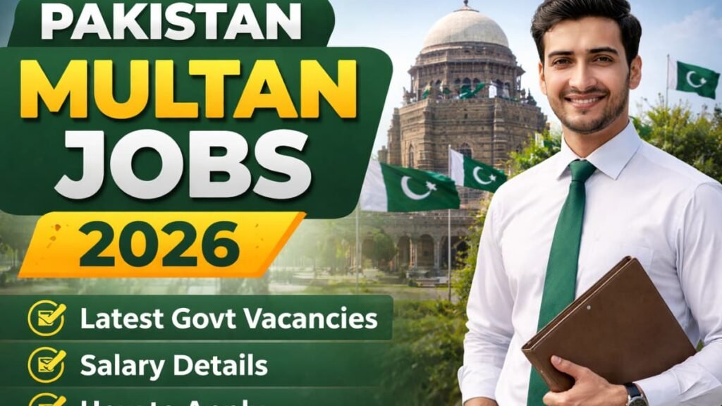 Pakistan Multan Jobs 2026 – Verified Latest Govt Vacancies