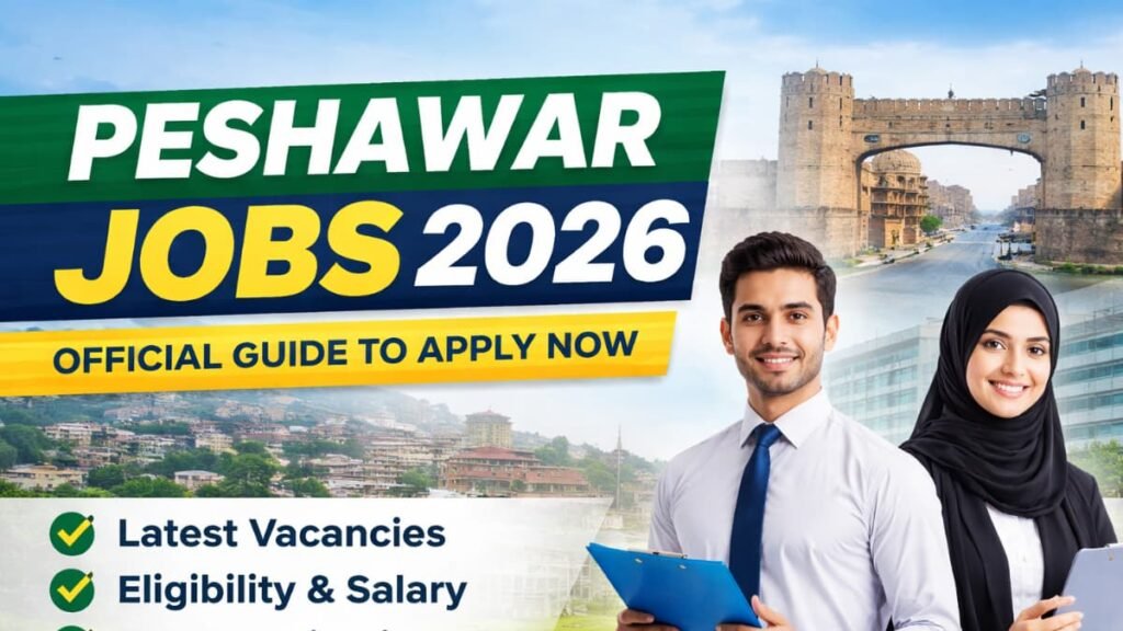 Latest Peshawar Jobs 2026 – Official Government & Private Openings