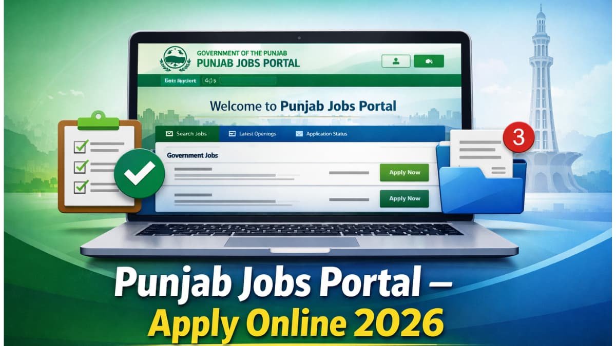 Punjab Jobs Portal 2026 – Official Online Guide for Government Job Applications in Punjab