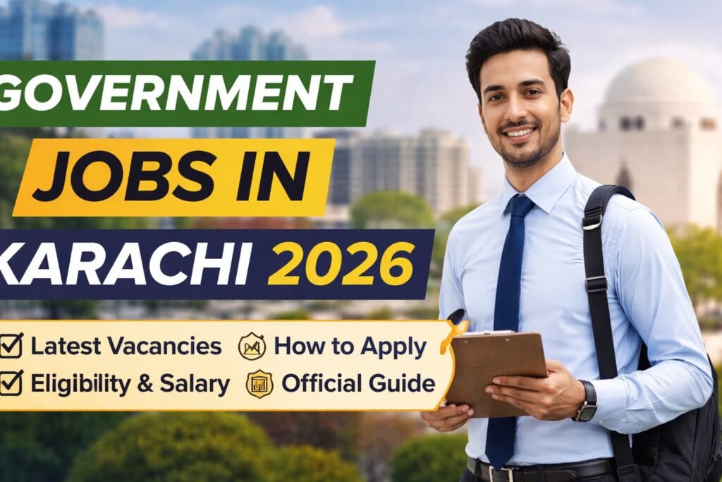 Government Jobs in Karachi 2026 – Official Apply Guide